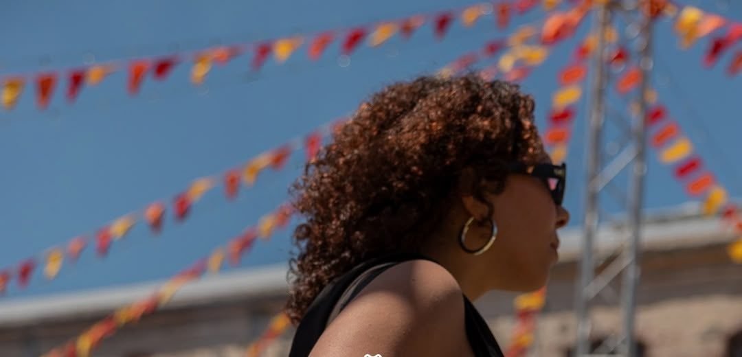 Banderines de colores en la fiesta
